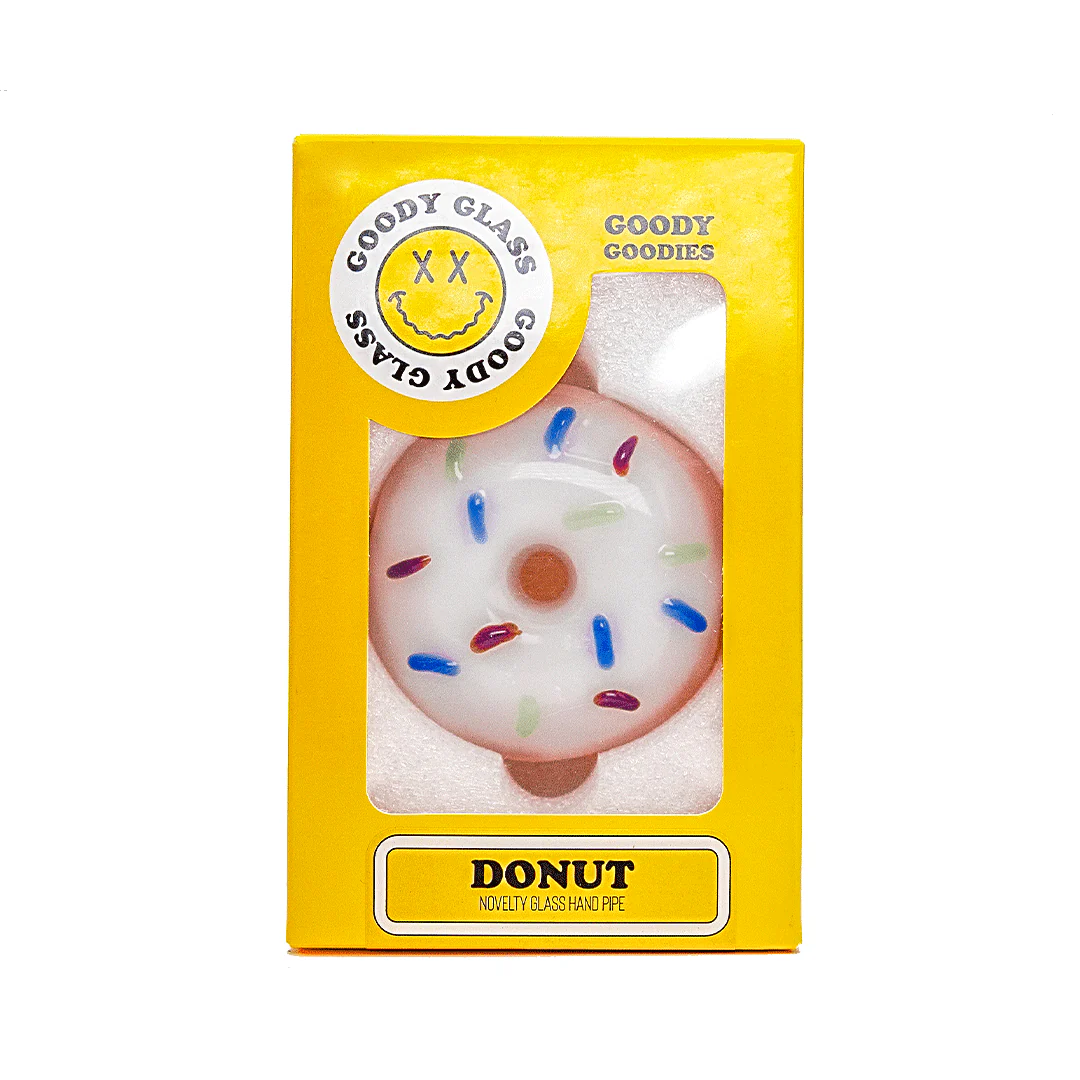 Goody Glass - Donut Hand Pipe - Image 4