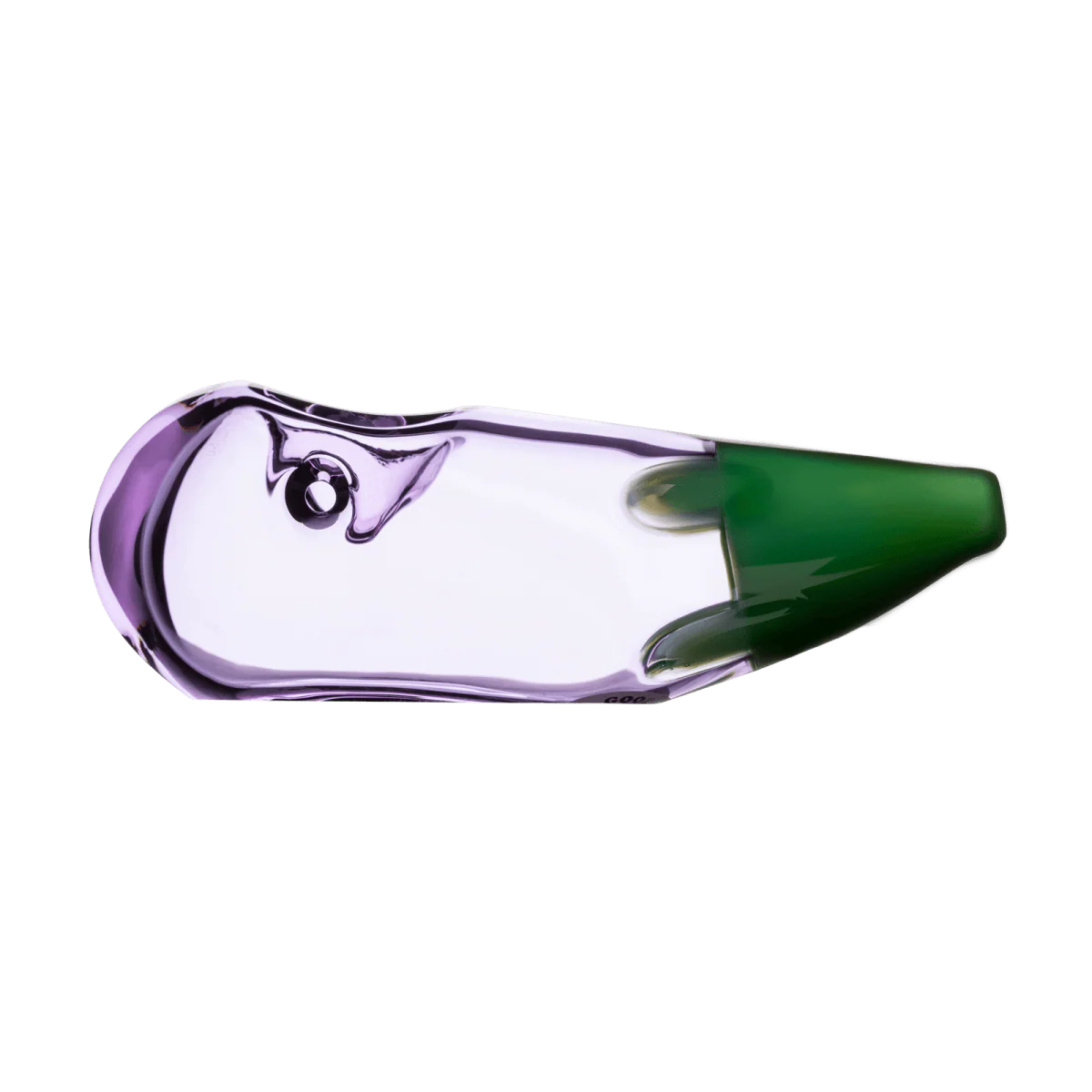 Goody Glass - Eggplant Hand Pipe - Image 3