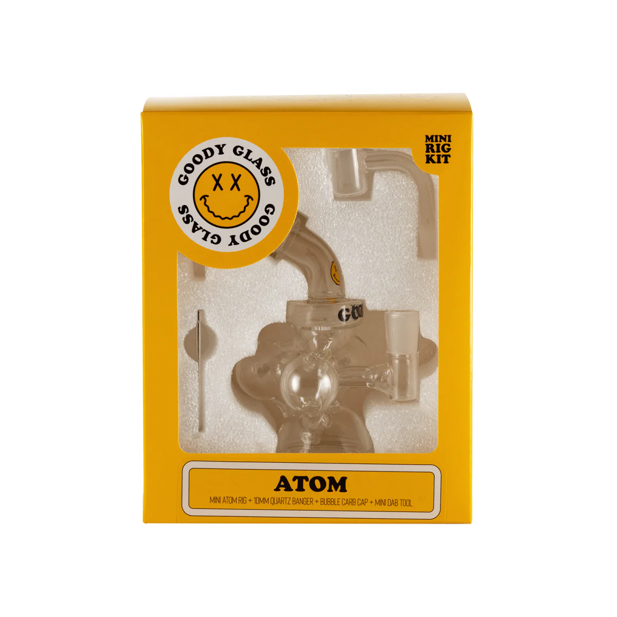 Goody Glass - Atom Mini Dab Rig 4-Piece Kit - Image 5