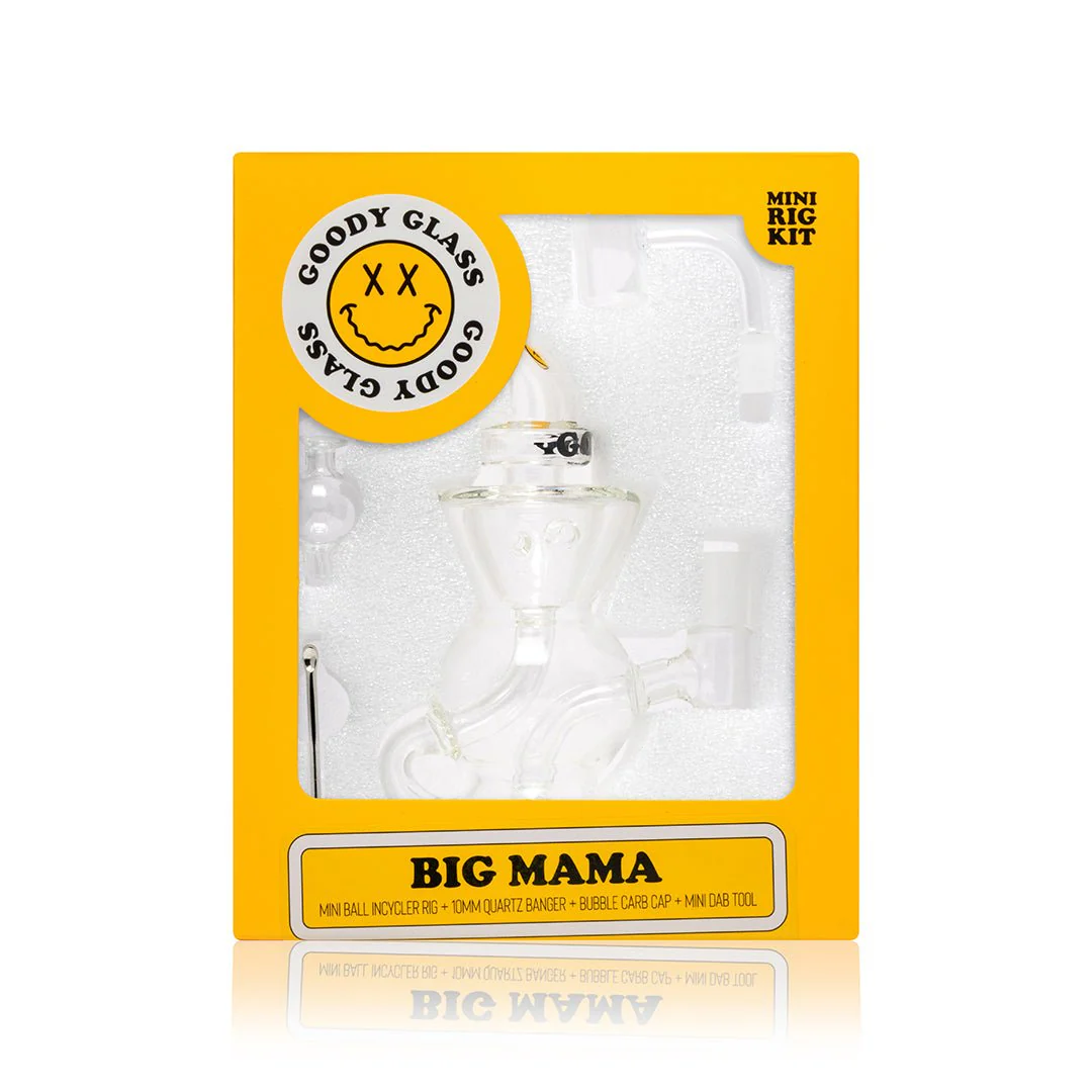 Goody Glass - Big Mama Mini Dab Rig 4-Piece Kit - Image 3