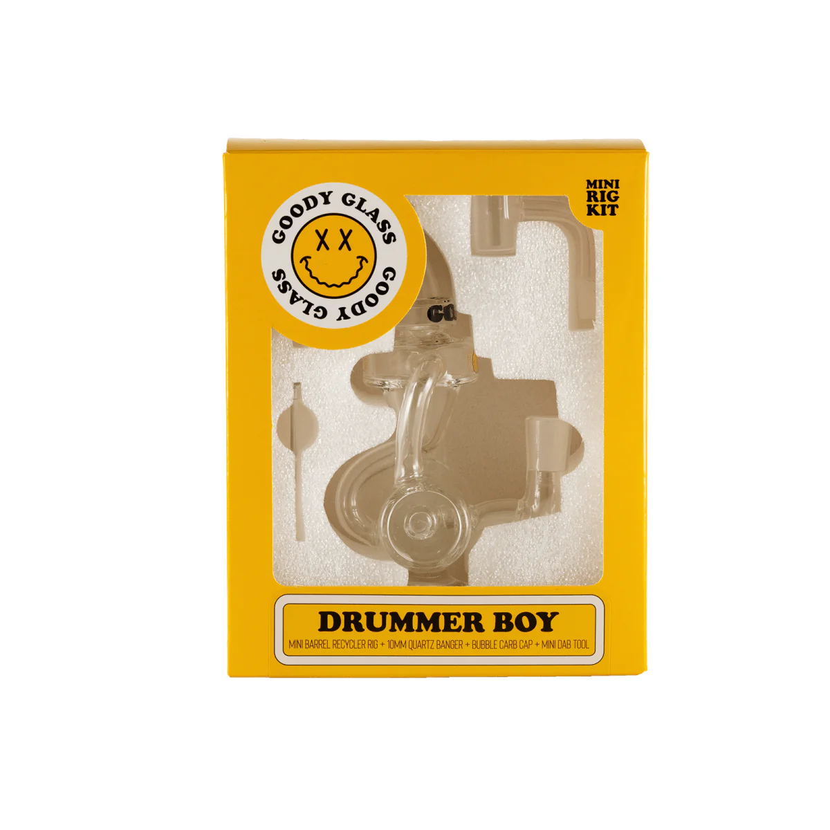 Goody Glass - Drummer Boy Mini Dab Rig 4-Piece Kit - Image 5