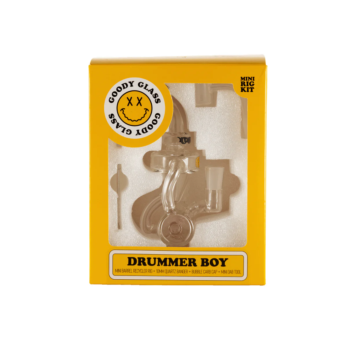 Goody Glass - Drummer Boy Mini Dab Rig 4-Piece Kit - Image 6