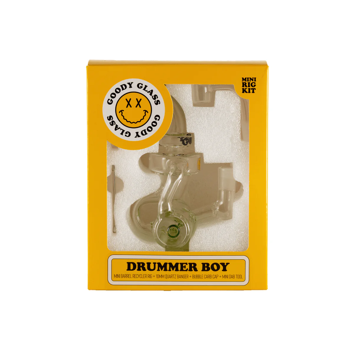 Goody Glass - Drummer Boy Mini Dab Rig 4-Piece Kit - Image 7