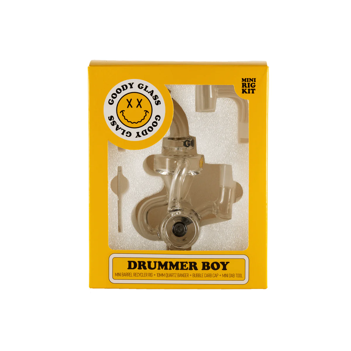 Goody Glass - Drummer Boy Mini Dab Rig 4-Piece Kit - Image 8