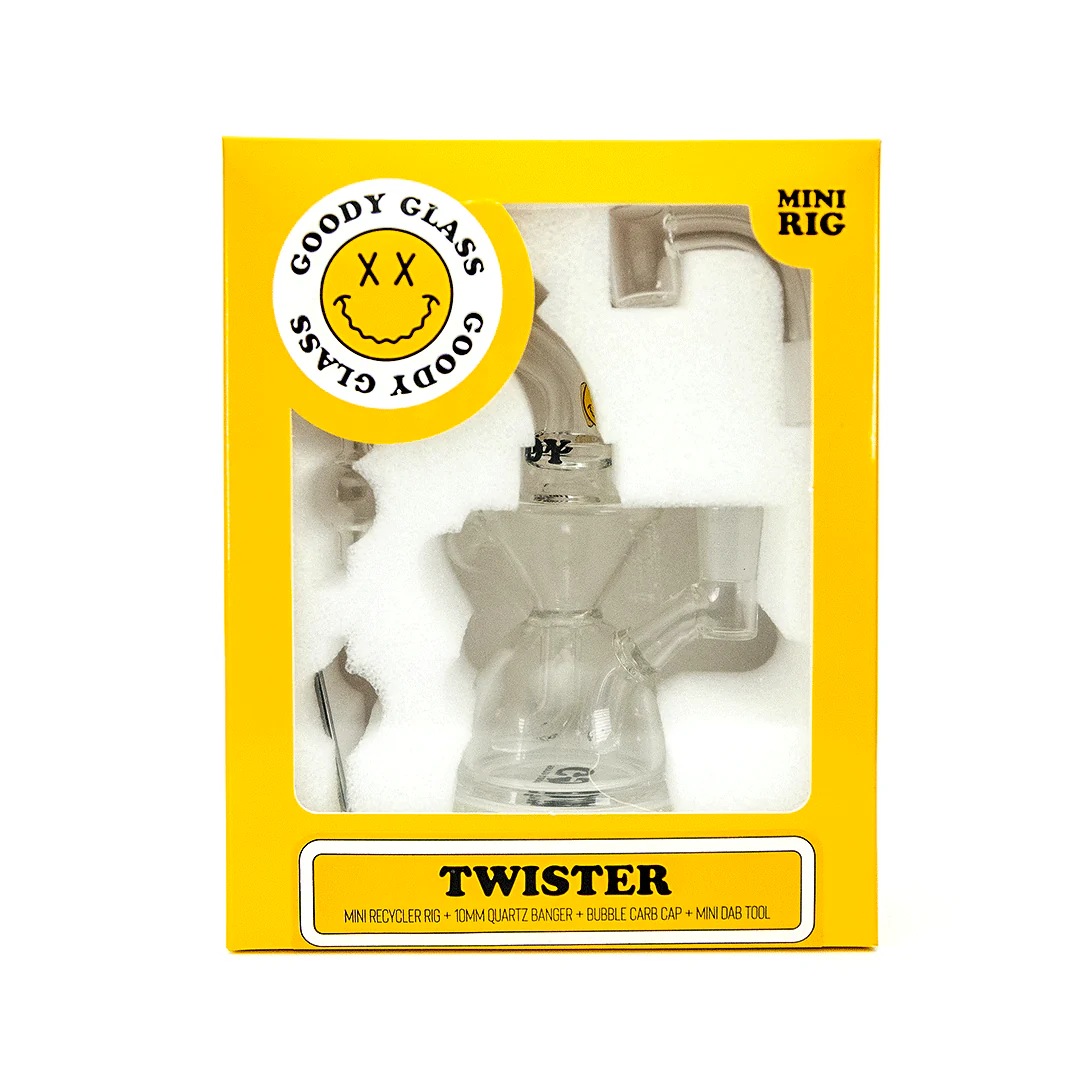 Goody Glass - Twister Mini Dab Rig 4-Piece Kit - Image 6