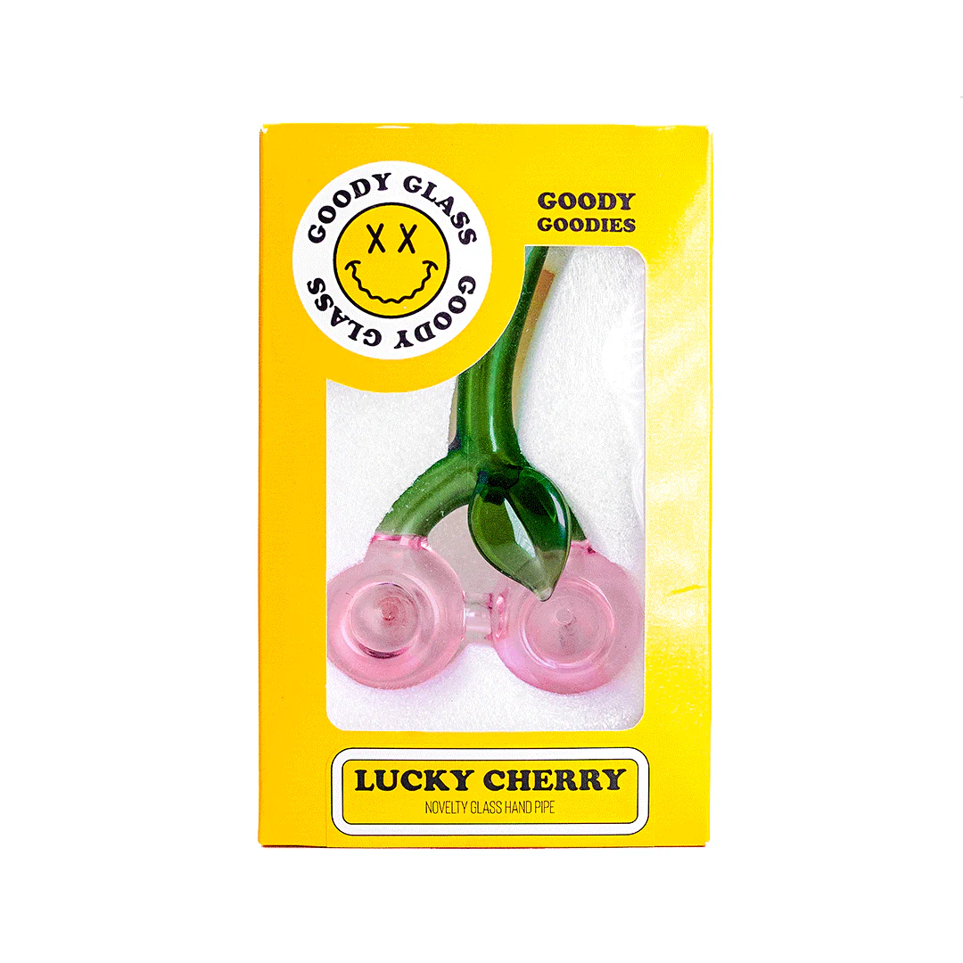 Goody Glass - Lucky Cherry Hand Pipe - Image 4
