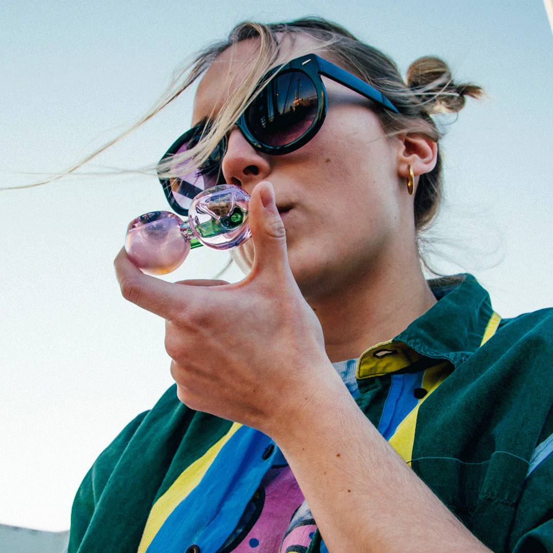 Goody Glass - Lucky Cherry Hand Pipe - Image 5