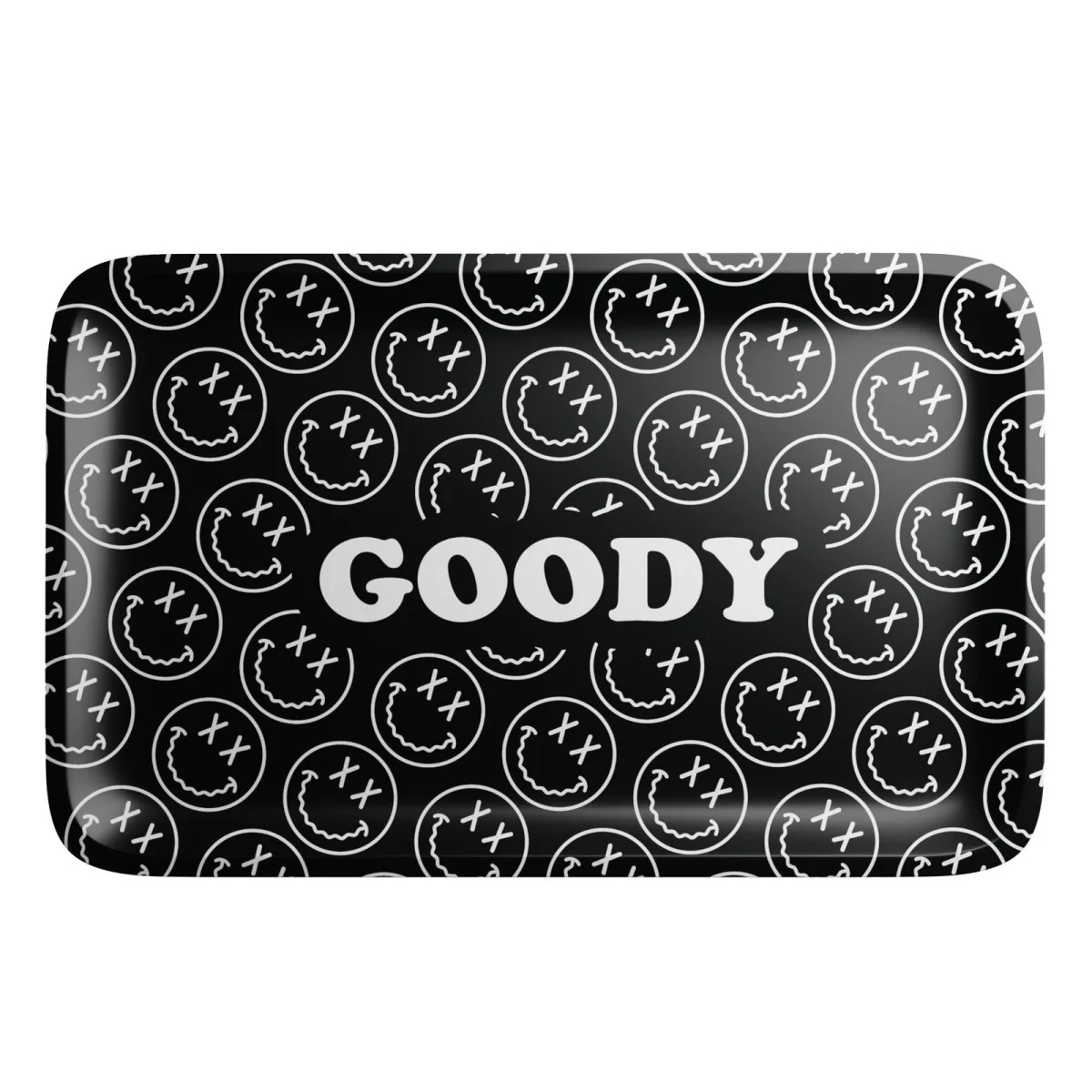 Goody Glass - Black Pattern Face Rolling Tray - Image 2
