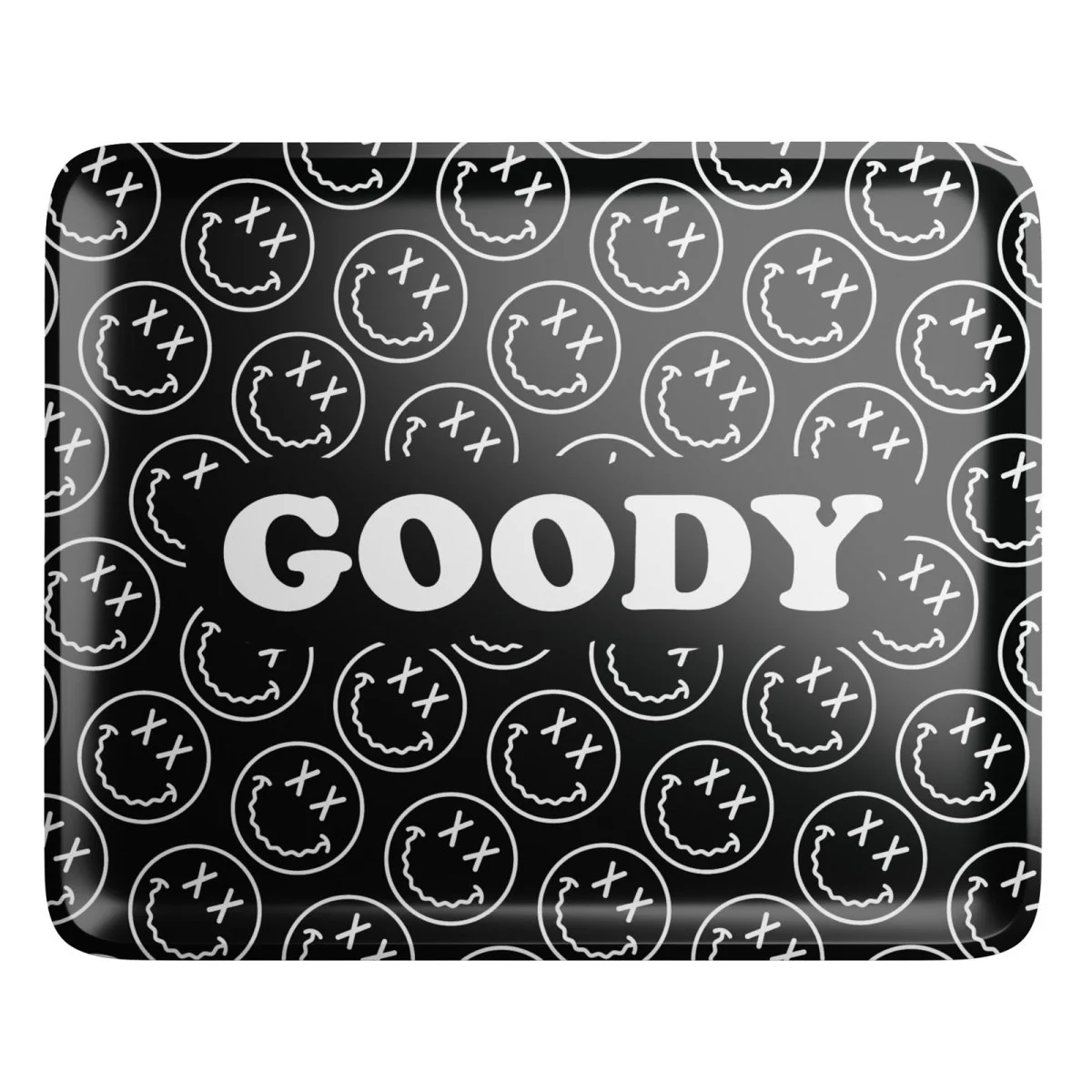 Goody Glass - Black Pattern Face Rolling Tray - Image 3