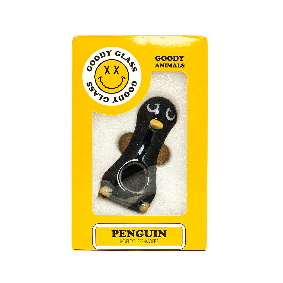 Goody Glass - Penguin Hand Pipe - Image 4