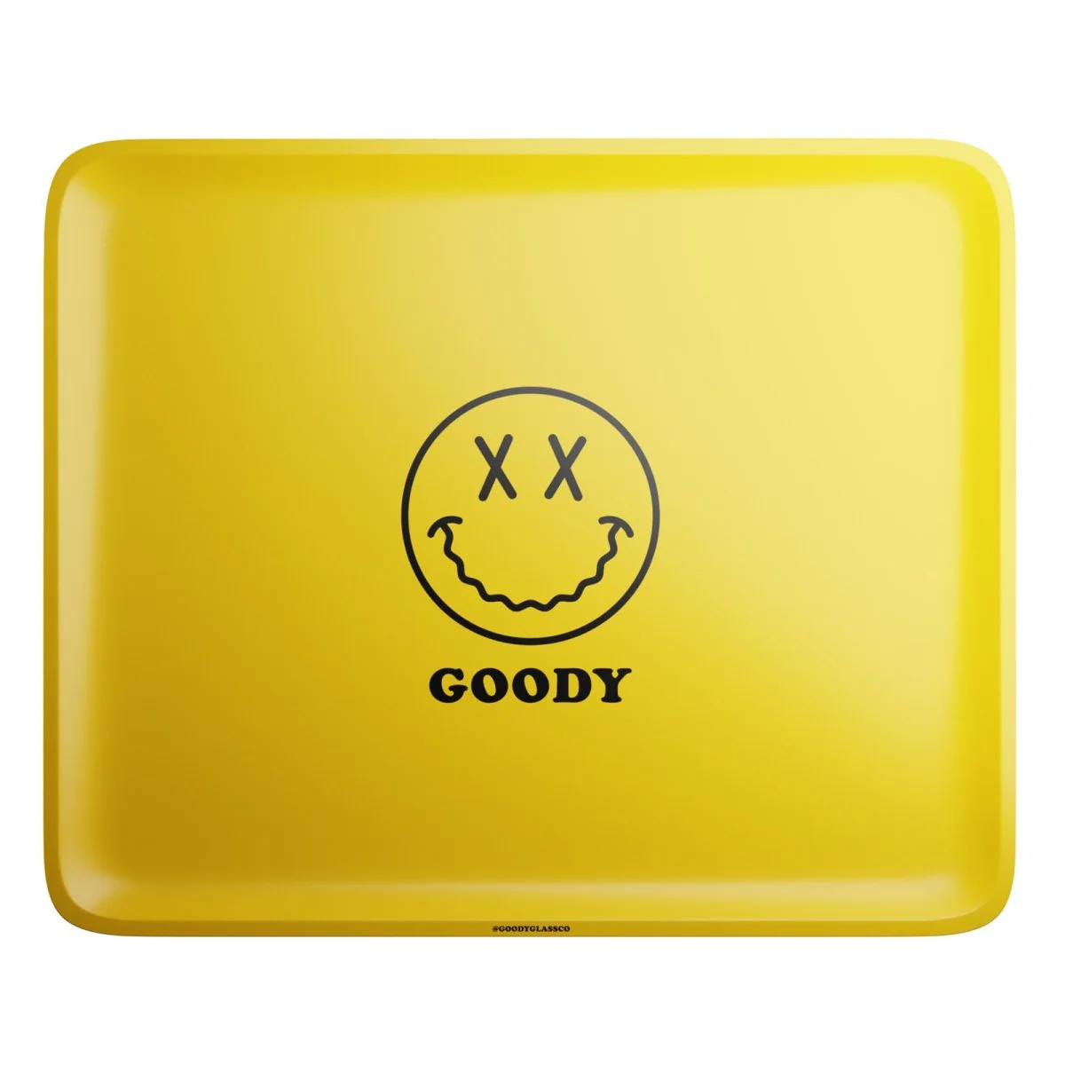 Goody Glass - Yellow Big Face Rolling Tray - Image 3