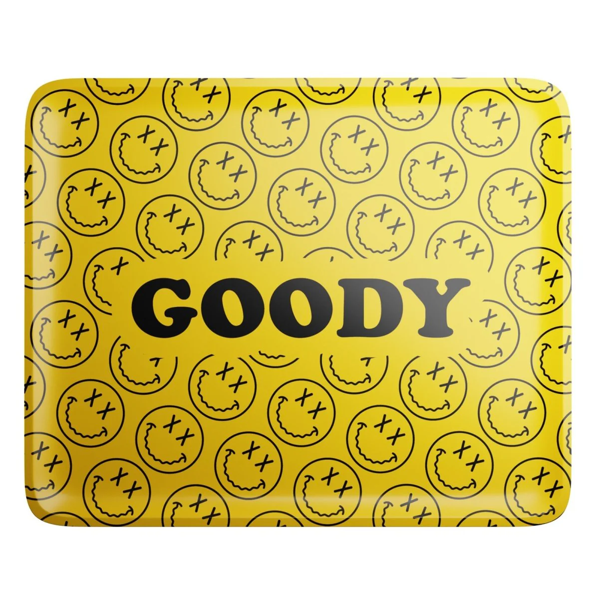 Goody Glass - Yellow Pattern Face Rolling Tray - Image 2