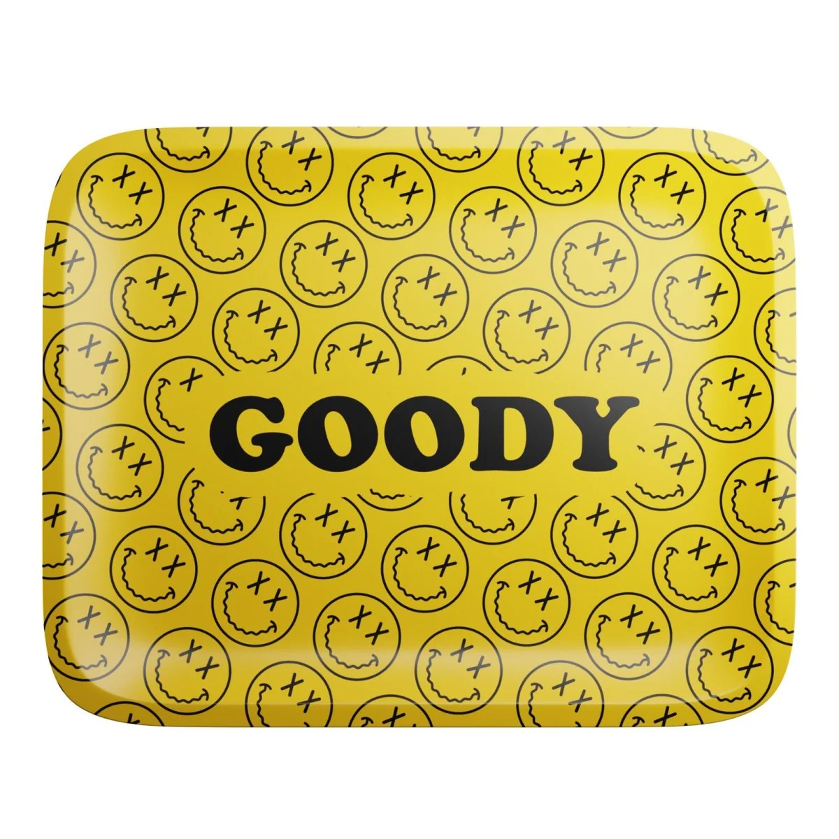 Goody Glass - Yellow Pattern Face Rolling Tray - Image 4