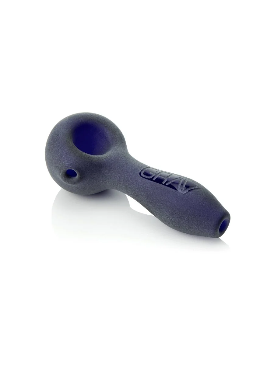 GRAV - 4" Sandblasted Spoon Pipe - Image 3