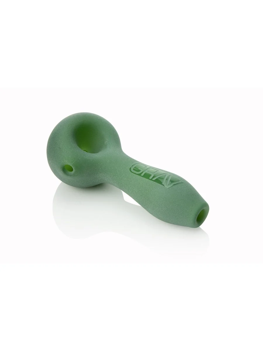 GRAV - 4" Sandblasted Spoon Pipe - Image 5