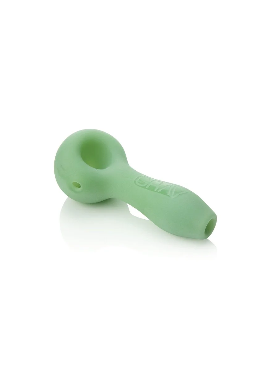 GRAV - 4" Sandblasted Spoon Pipe - Image 7