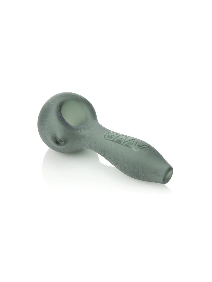 GRAV - 4" Sandblasted Spoon Pipe - Image 9
