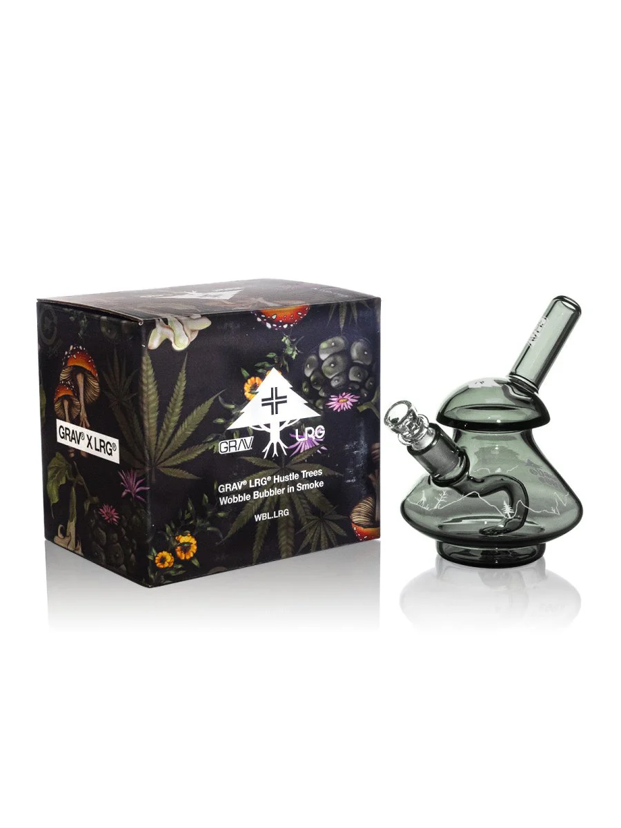 GRAV x LRG Hustle Trees Wobble Glass Bubbler - Image 3