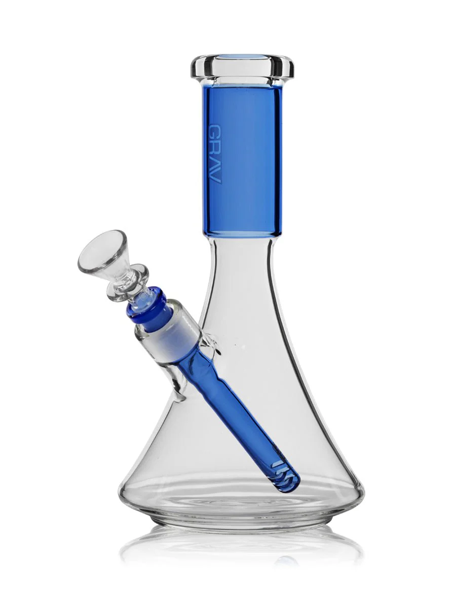 GRAV Medium Colored Deco Beaker Bong