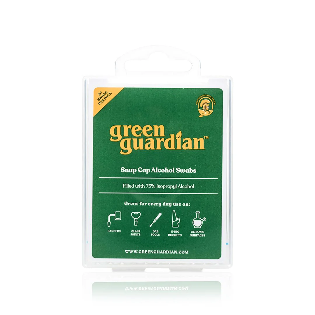 Green Guardian Snap Cap Alcohol Swabs