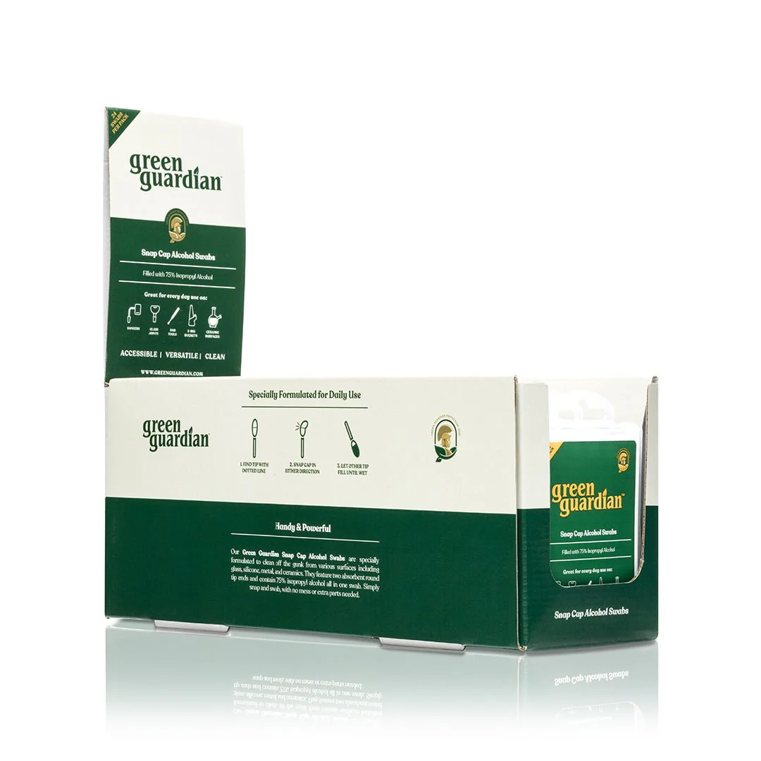 Green Guardian Snap Cap Alcohol Swabs - Image 5