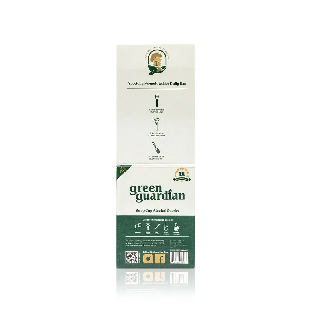Green Guardian Snap Cap Alcohol Swabs - Image 6