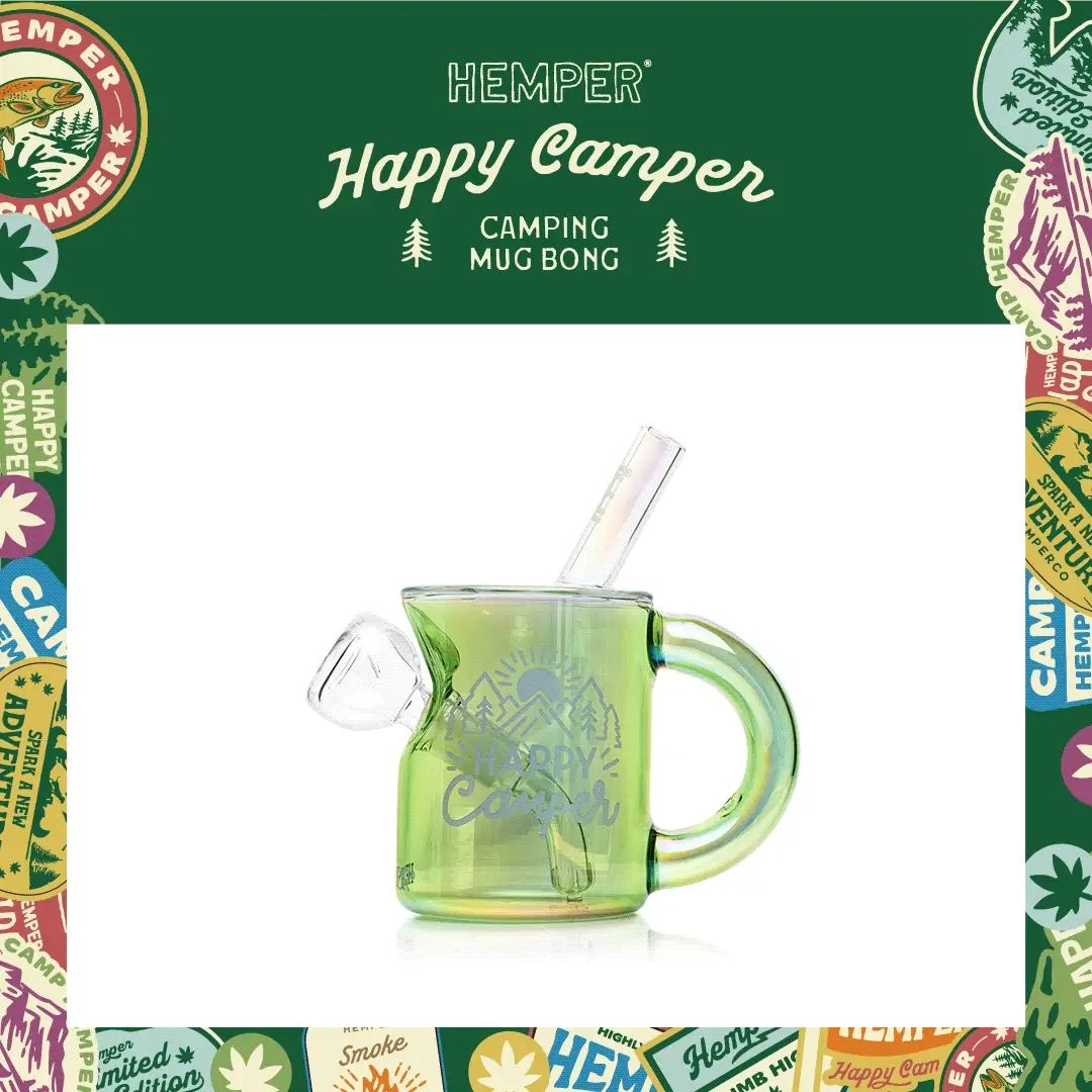 Happy Camper Campfire Mug Bong Box - Image 3