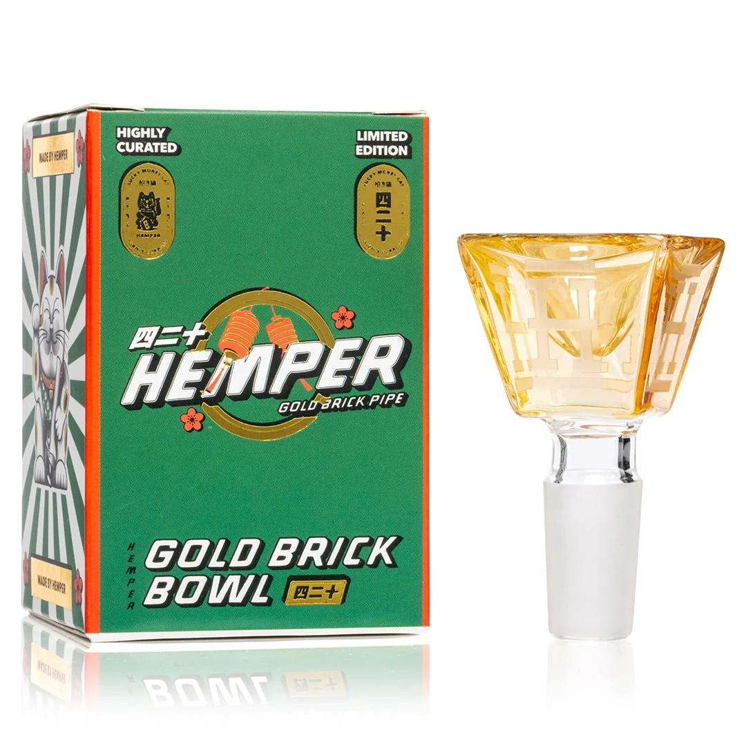 Gold Bar Flower Bowl