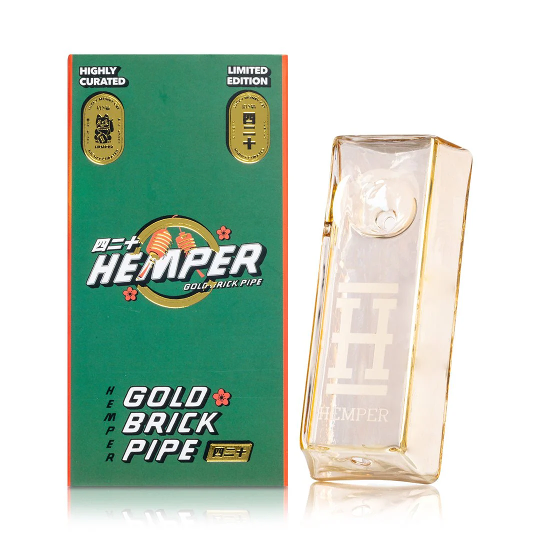 Gold Brick Hand Pipe