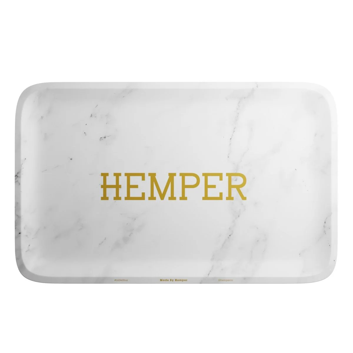 Luxe Marble White Rolling Tray - Image 3