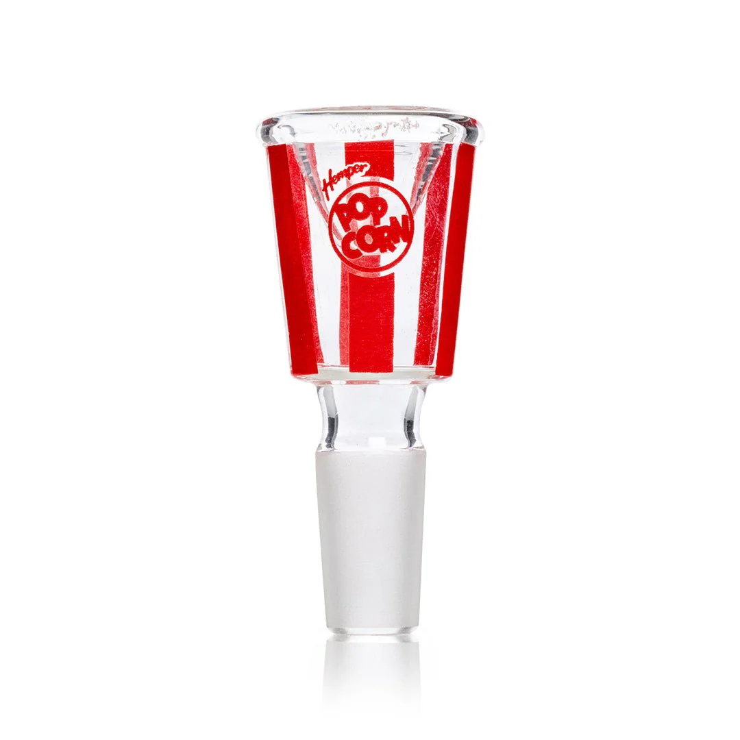 Movie Popcorn Glass Flower Bowl - Image 3