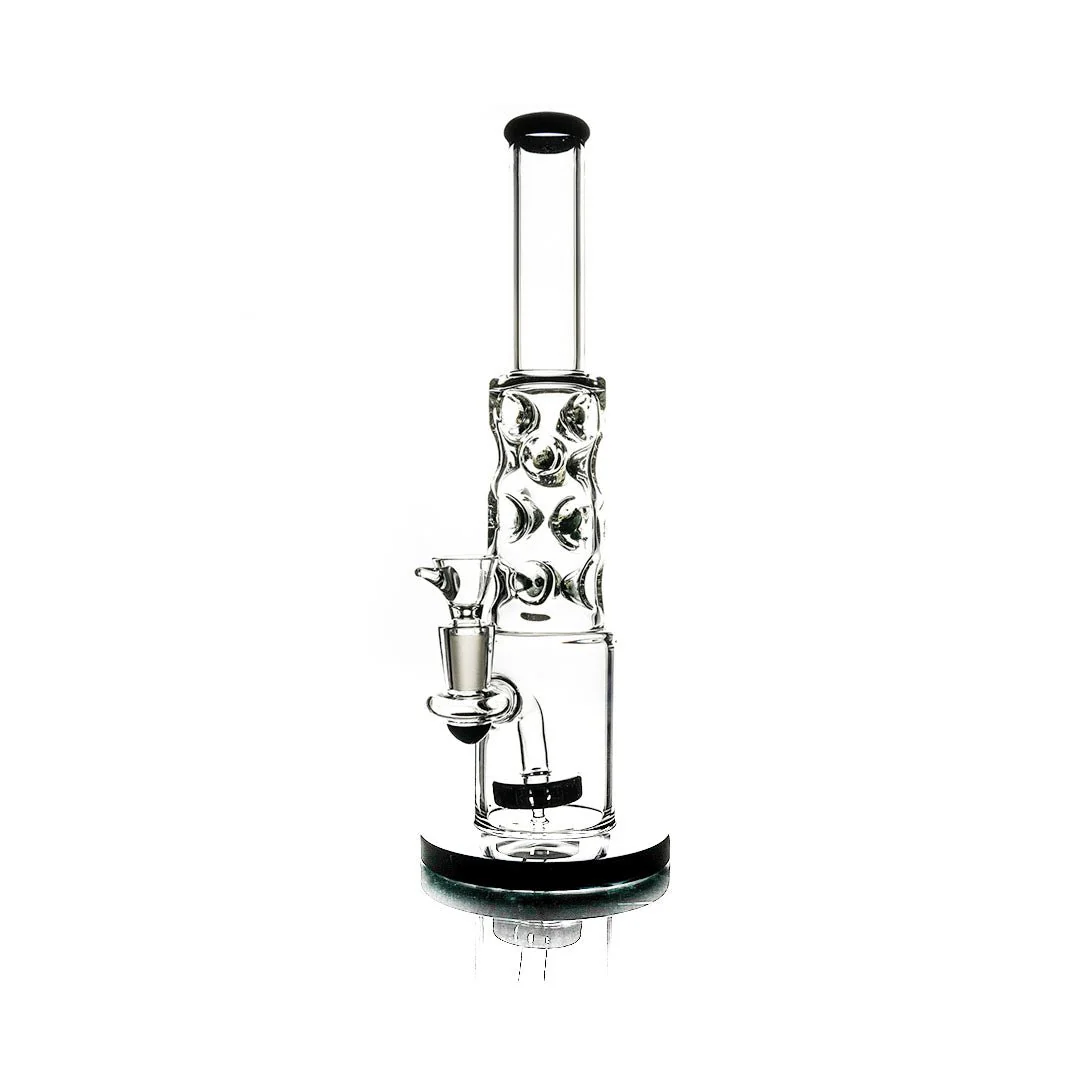 Straight Neck Bubble Bong 12" - Image 3