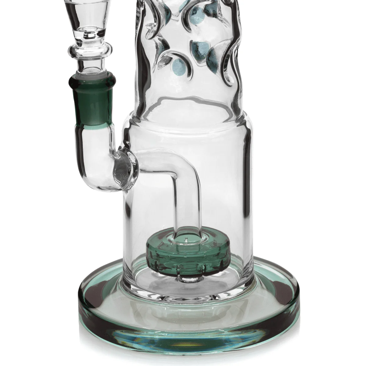 Straight Neck Bubble Bong 12" - Image 8