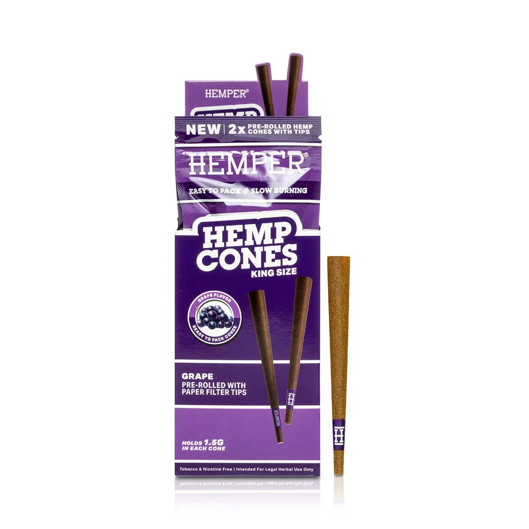 King Size Pre-Rolled Hemp Cones - Image 11
