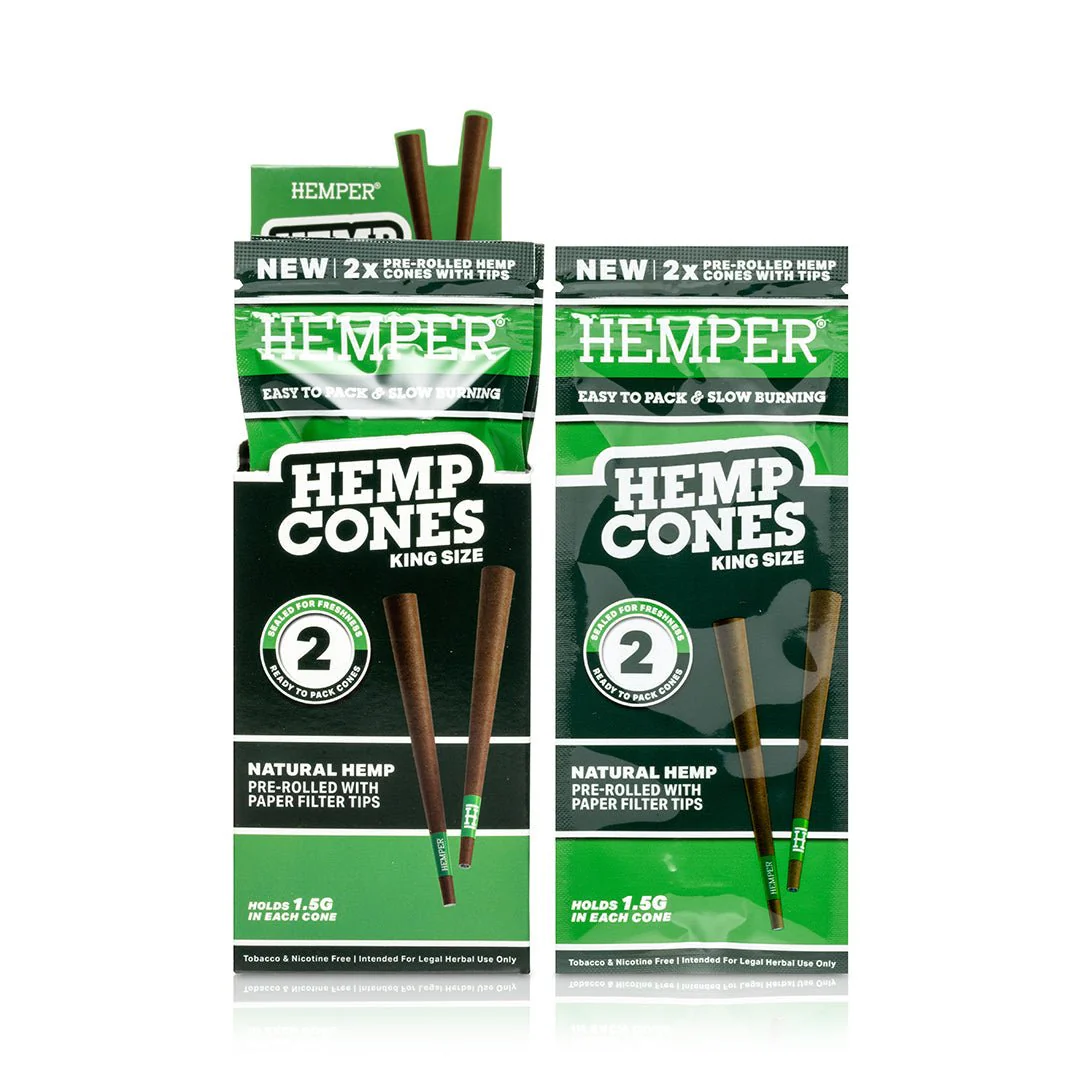 King Size Pre-Rolled Hemp Cones - Image 13