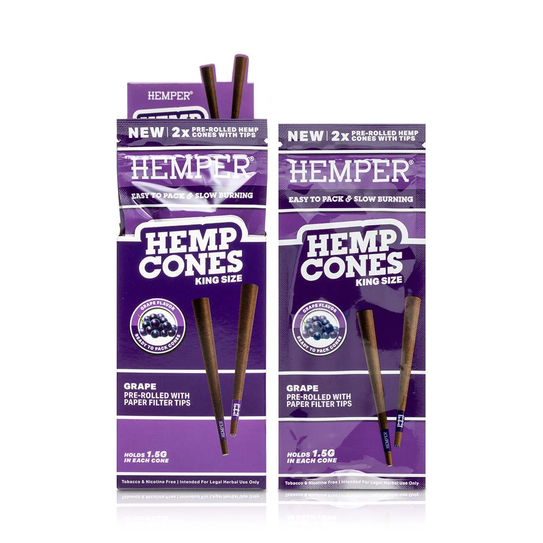 King Size Pre-Rolled Hemp Cones - Image 17