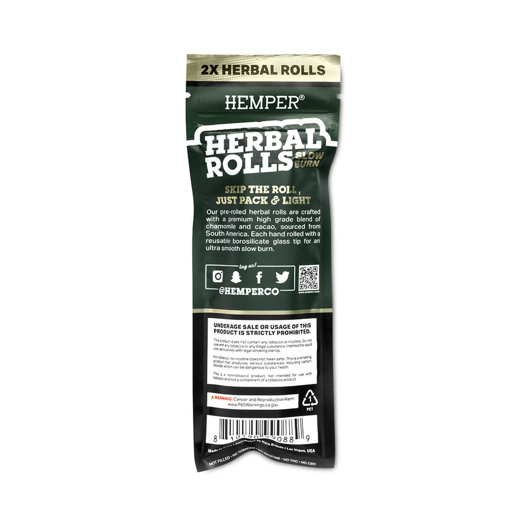 King Size Glass Tipped Herbal Rolls - Image 3