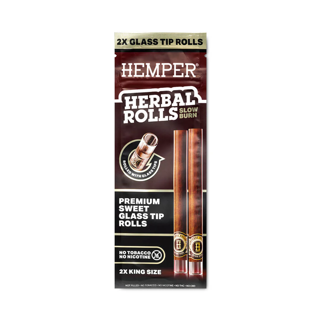 King Size Glass Tipped Herbal Rolls - Image 7