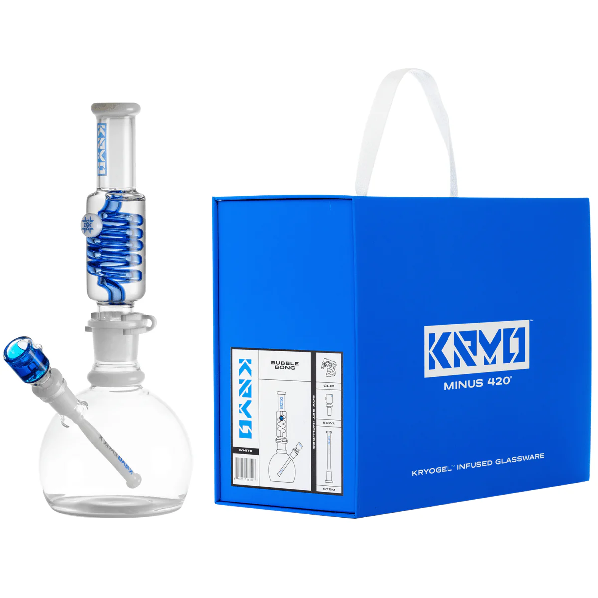 Kryo Freezable Glycerin Bubble Beaker Bong - Image 4