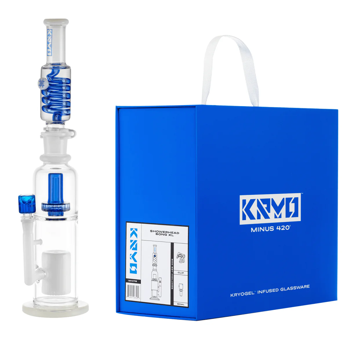 Kryo Freezable Glycerin Showerhead XL Bong - Image 4