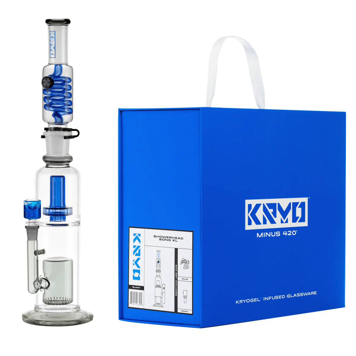 Kryo Freezable Glycerin Showerhead XL Bong - Image 8