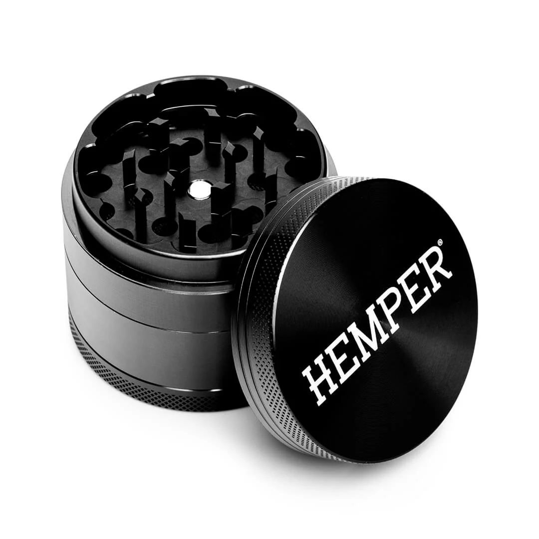 4-Piece Aluminum Herb Grinder - Large - Image 4