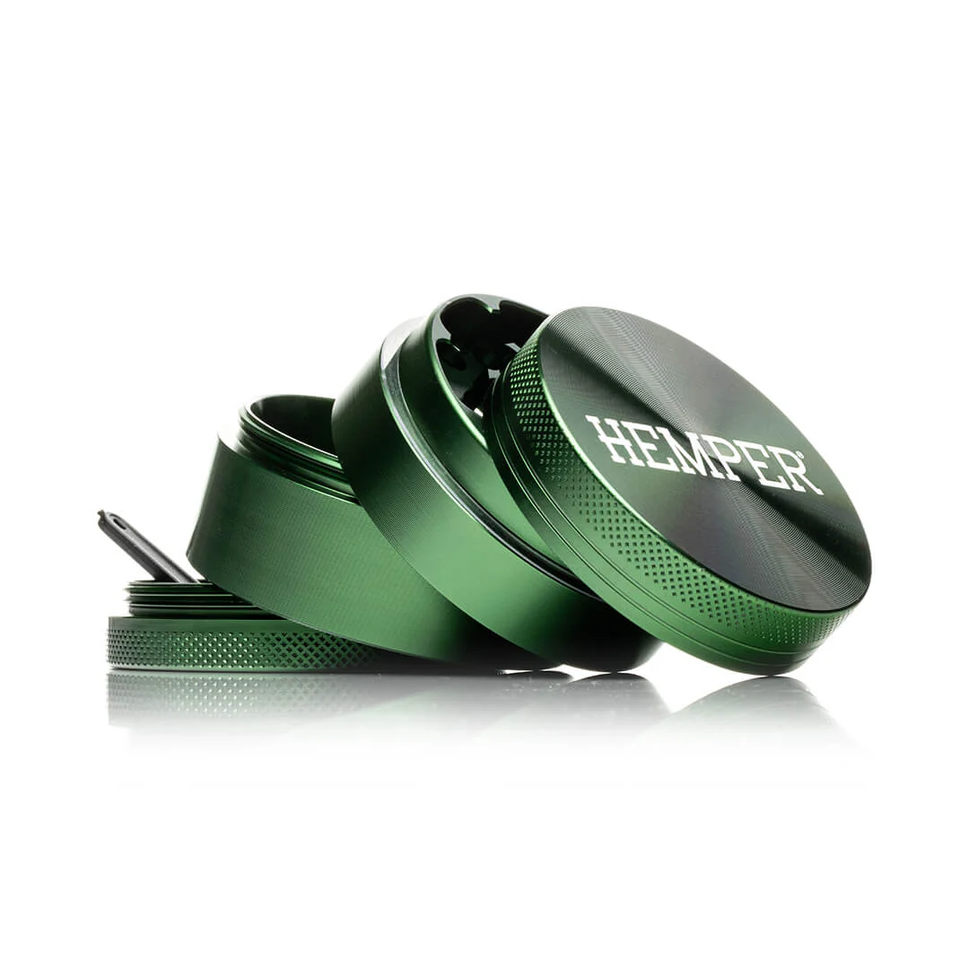 4-Piece Aluminum Herb Grinder - Large - Image 8