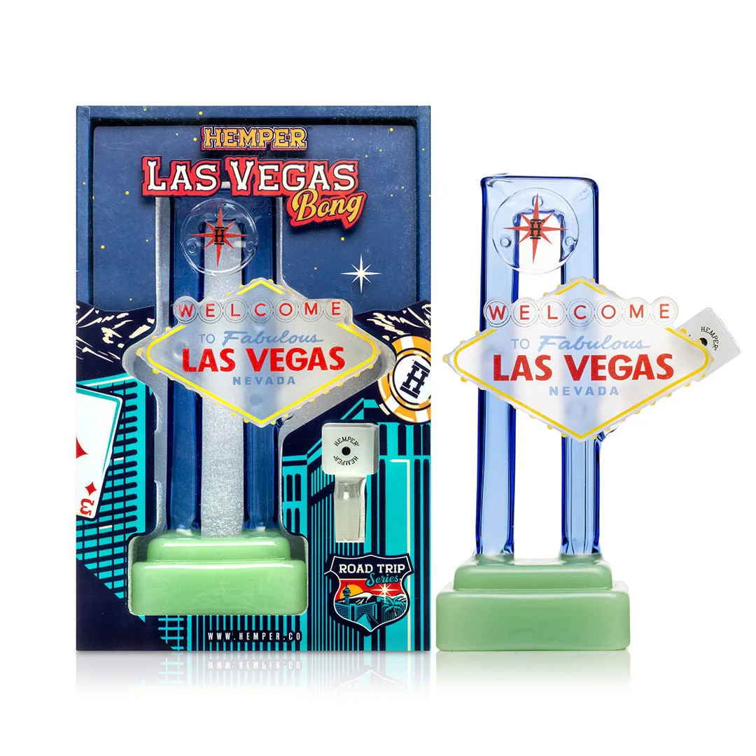 Las Vegas Sign Glass Bong - Image 8