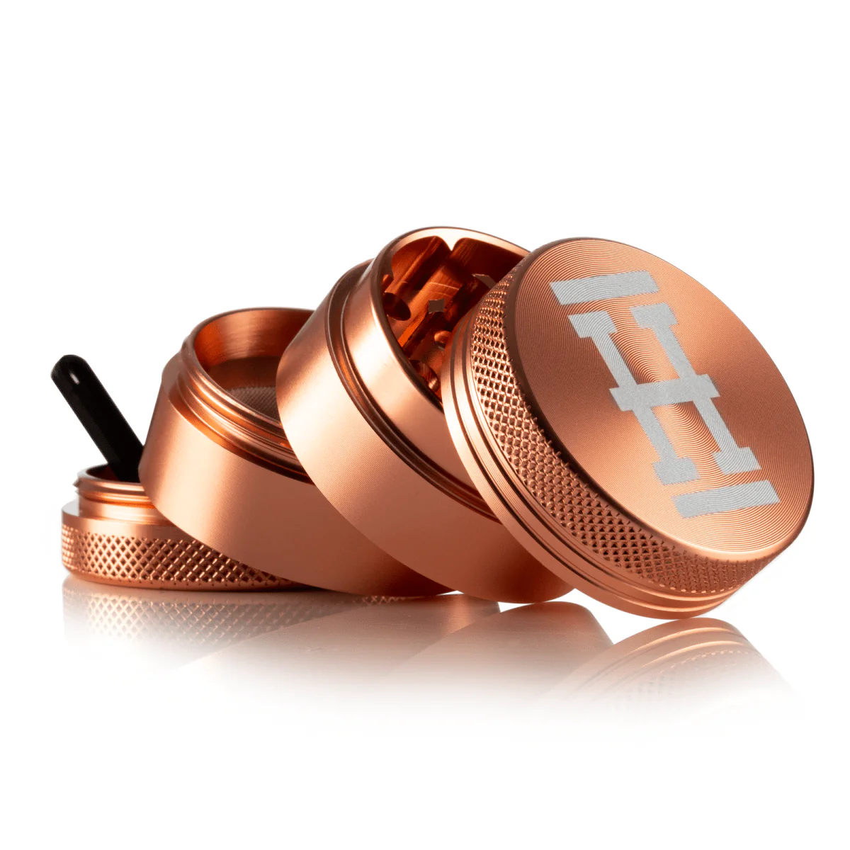 4-Piece Aluminum Herb Grinder - Small - Image 6