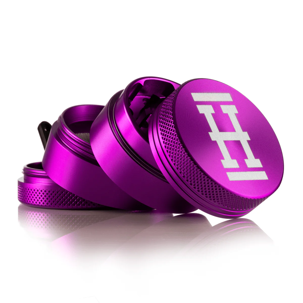 4-Piece Aluminum Herb Grinder - Small - Image 8