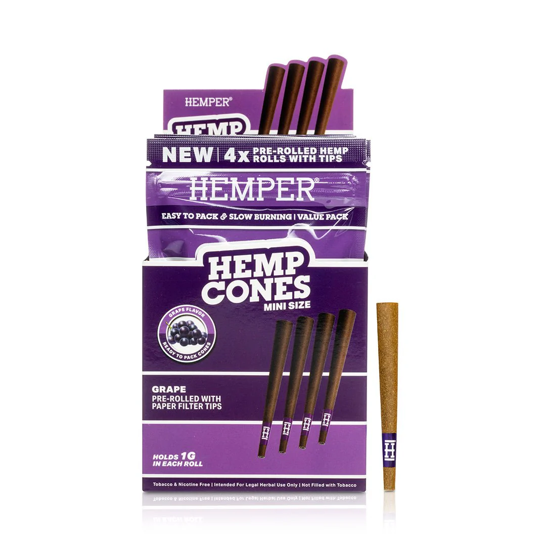 Mini Size Pre-Rolled Hemp Cones - Image 10