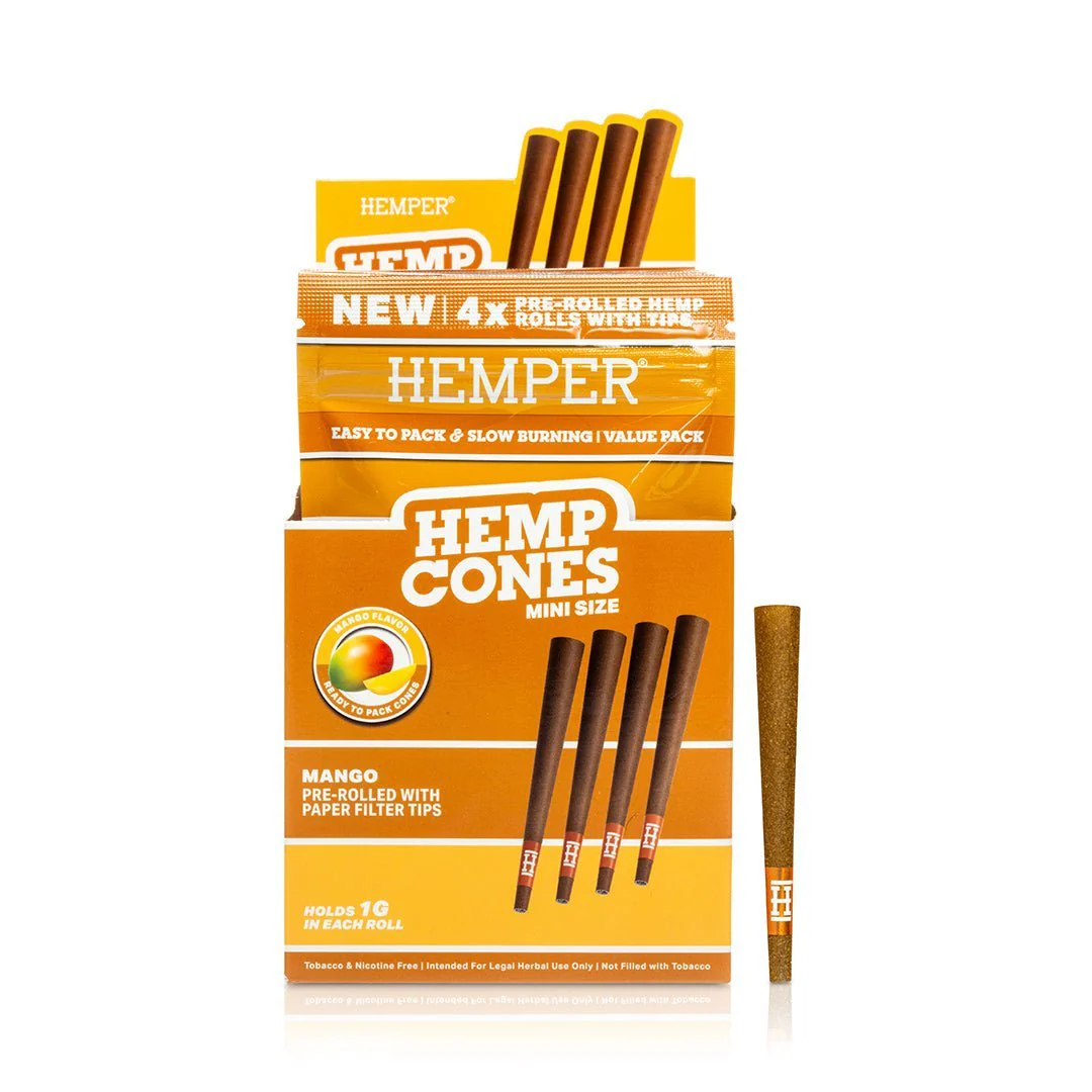 Mini Size Pre-Rolled Hemp Cones - Image 11