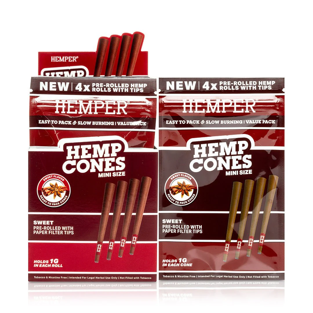 Mini Size Pre-Rolled Hemp Cones - Image 13