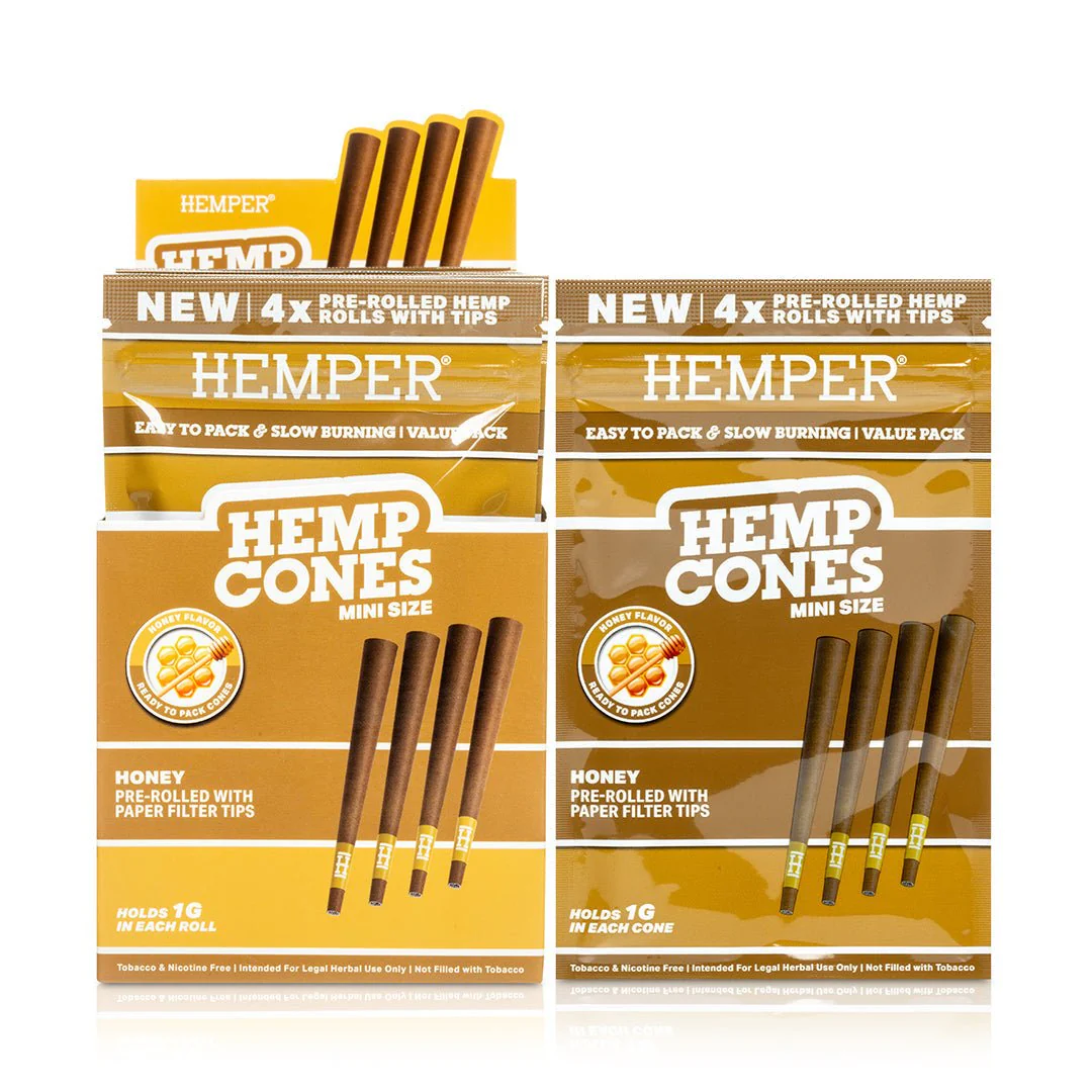 Mini Size Pre-Rolled Hemp Cones - Image 14